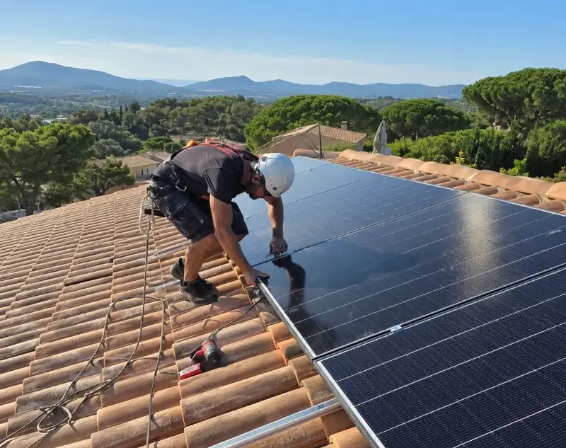 Installateur panneaux solaires Banos — pose photovoltaïque sur toiture